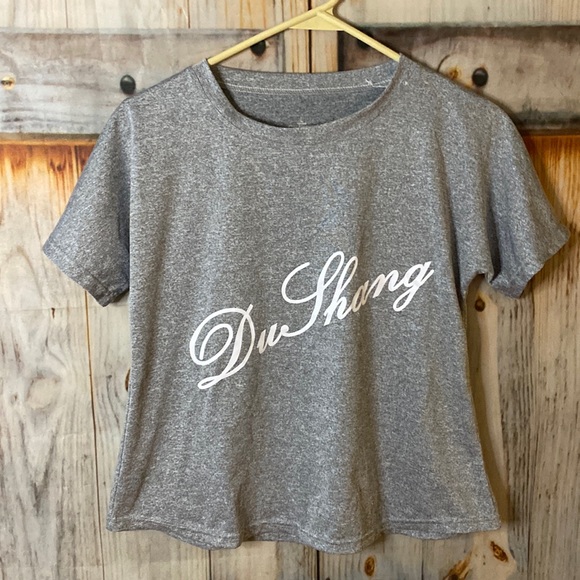 Tops - Stretchy Short Sleeve Cropped Tee